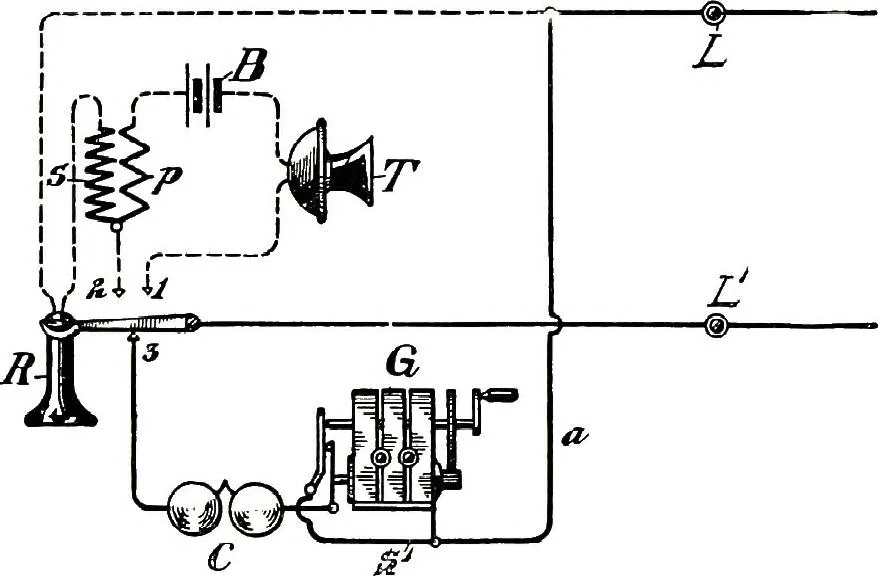An illustration from American telephone practice, 1905, leaf 155