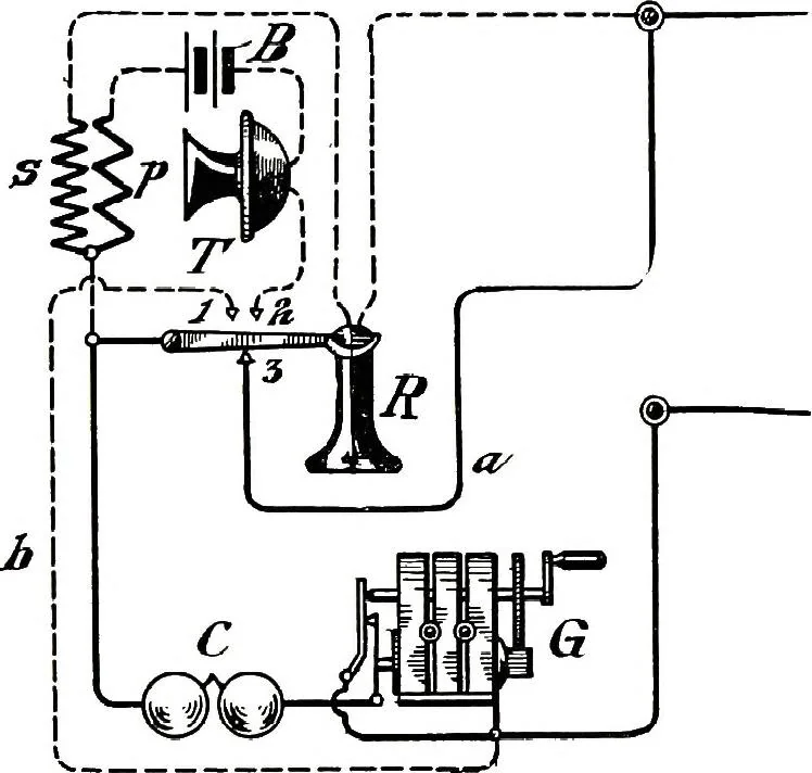 An illustration from American telephone practice, 1905, leaf 157