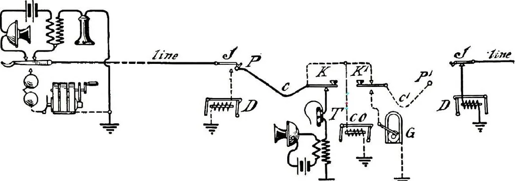 An illustration from American telephone practice, 1905, leaf 203