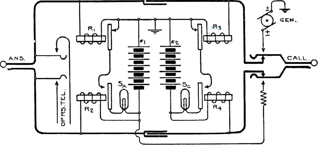 An illustration from American telephone practice, 1905, leaf 345