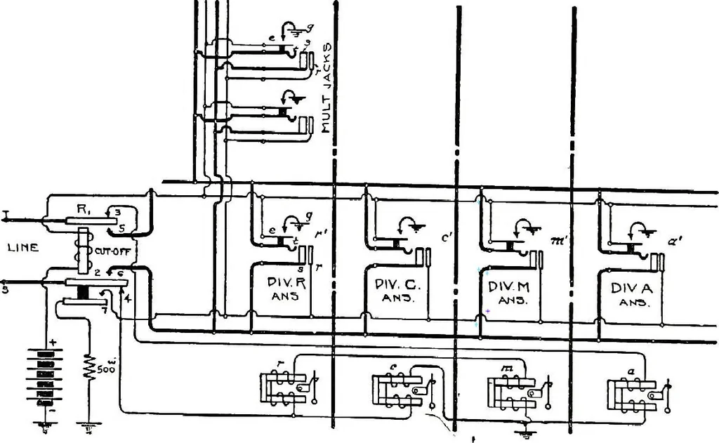 An illustration from American telephone practice, 1905, leaf 404