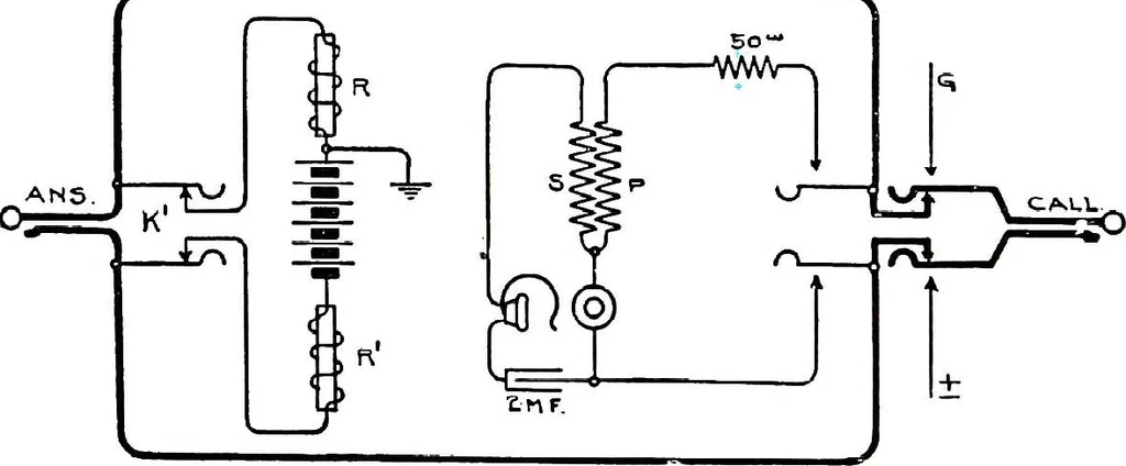 An illustration from American telephone practice, 1905, leaf 430