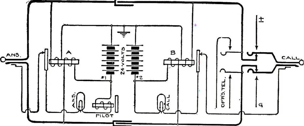 An illustration from American telephone practice, 1905, leaf 440