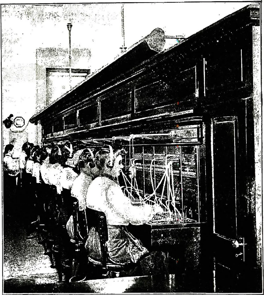 An illustration from American telephone practice, 1905, leaf 444