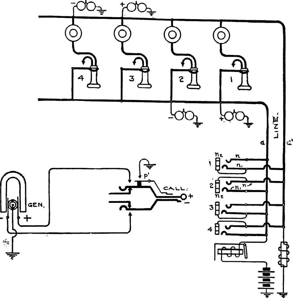 An illustration from American telephone practice, 1905, leaf 459