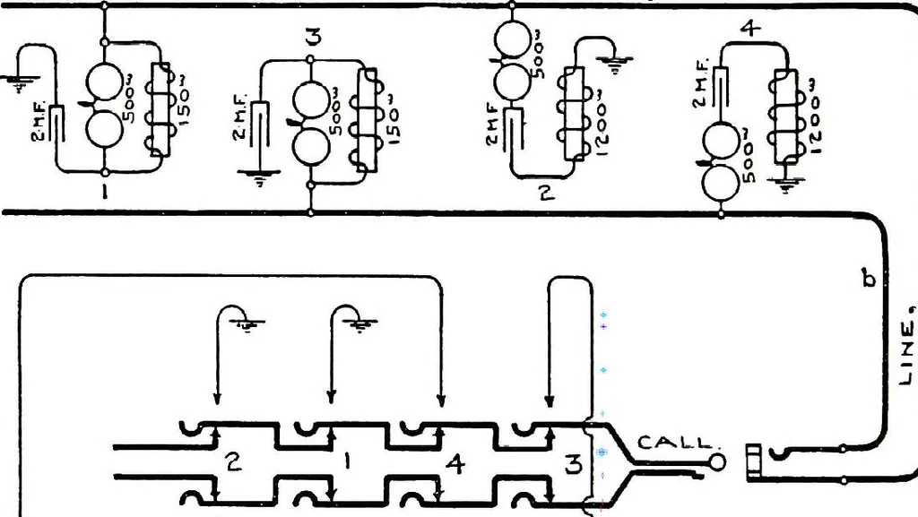 An illustration from American telephone practice, 1905, leaf 480