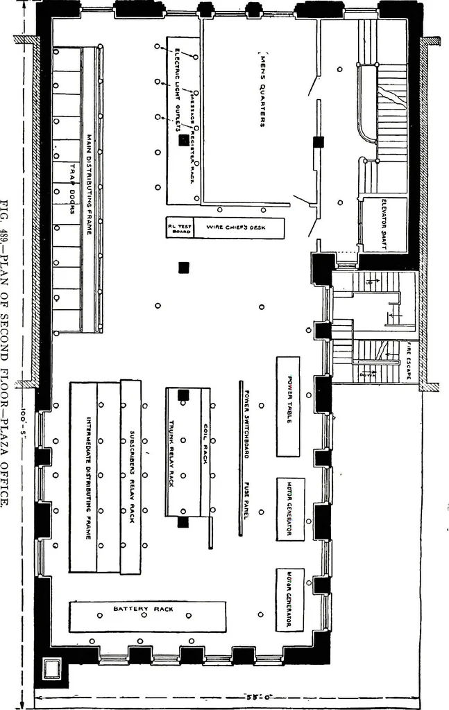 An illustration from American telephone practice, 1905, leaf 697