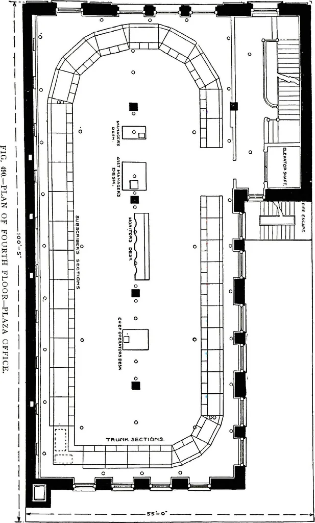 An illustration from American telephone practice, 1905, leaf 699