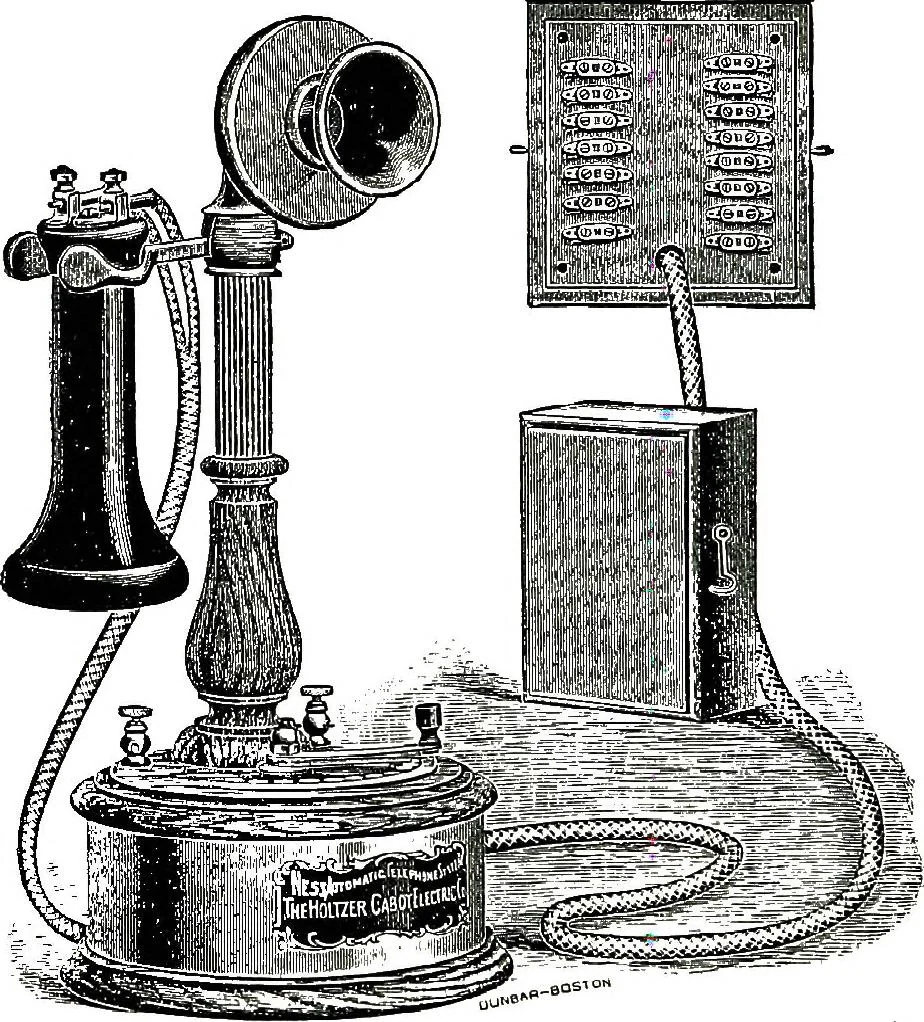 An illustration from American telephone practice, 1905, leaf 764