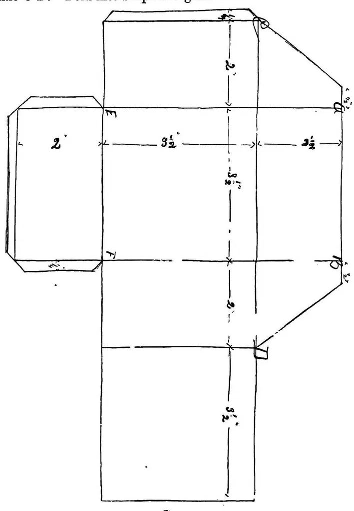 An illustration from Raphia and reed weaving : including also cardboard and paper construction : a practical course for primary and elementary schools, 1910, leaf 81
