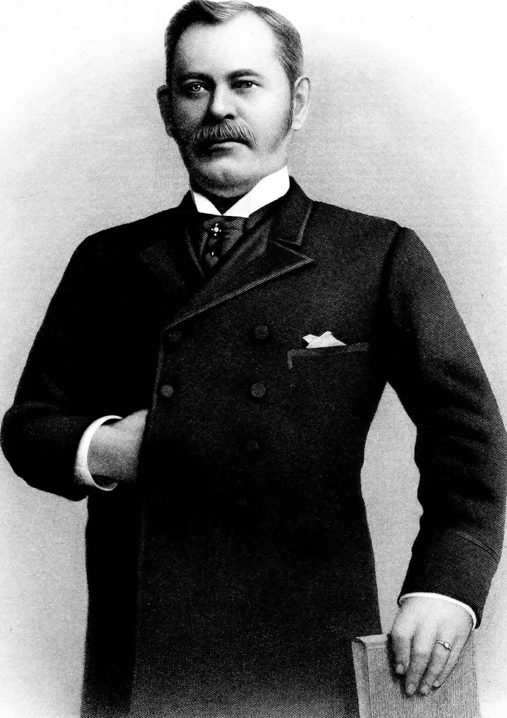 An illustration from A portrait gallery, with biographical sketches of prominent freemasons throughout the United States .., 1892, leaf 112