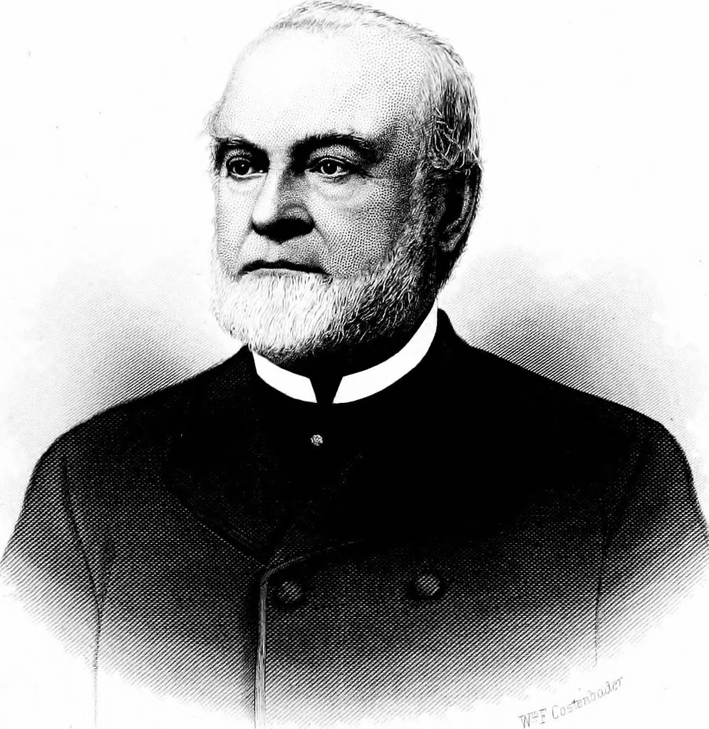 An illustration from A portrait gallery, with biographical sketches of prominent freemasons throughout the United States .., 1892, leaf 70