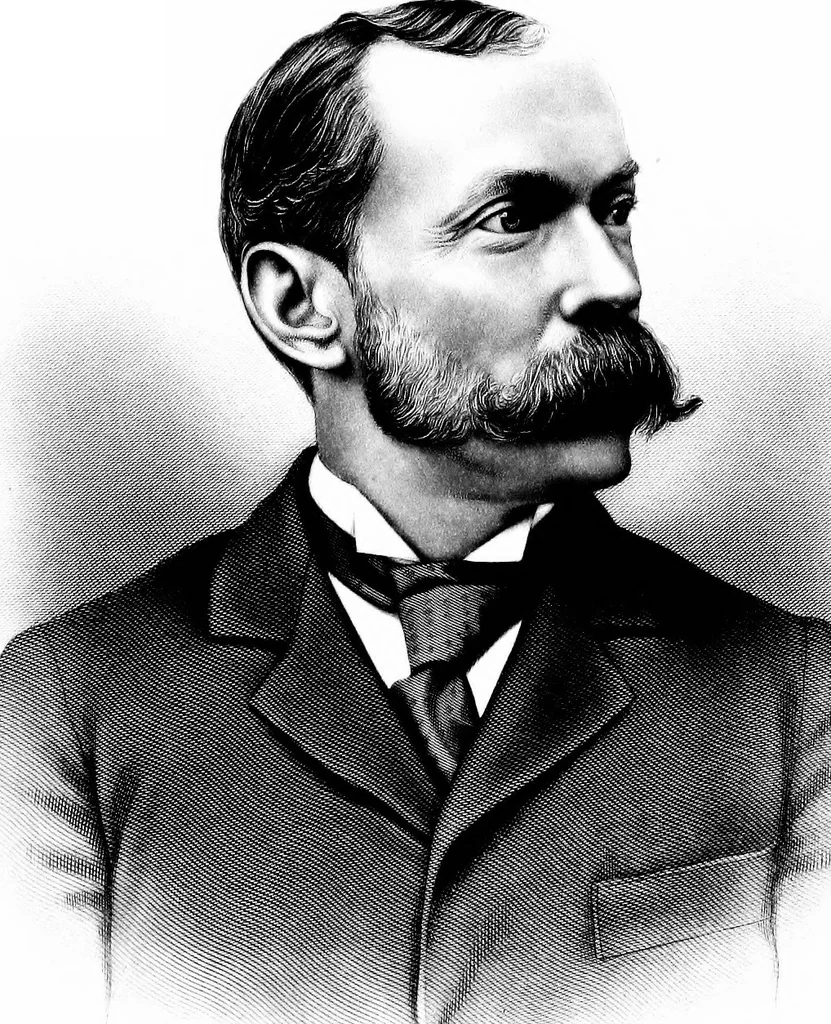 An illustration from A portrait gallery, with biographical sketches of prominent freemasons throughout the United States .., 1892, leaf 70
