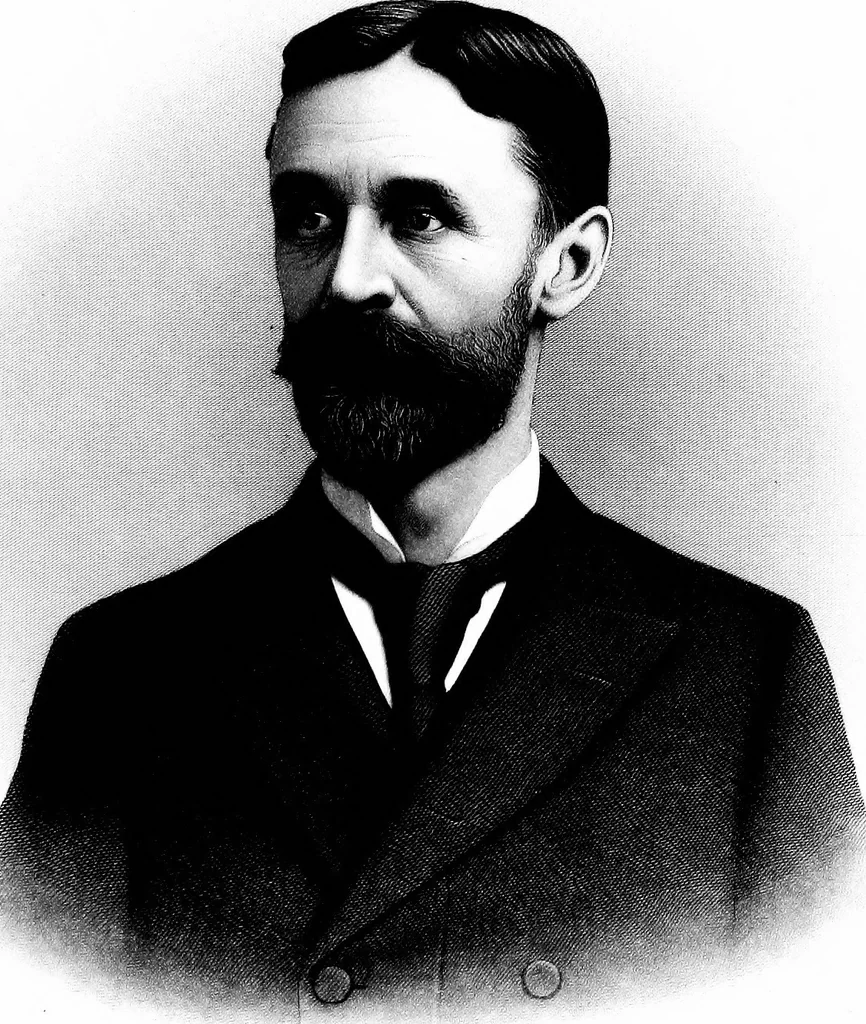 An illustration from A portrait gallery, with biographical sketches of prominent freemasons throughout the United States .., 1892, leaf 76