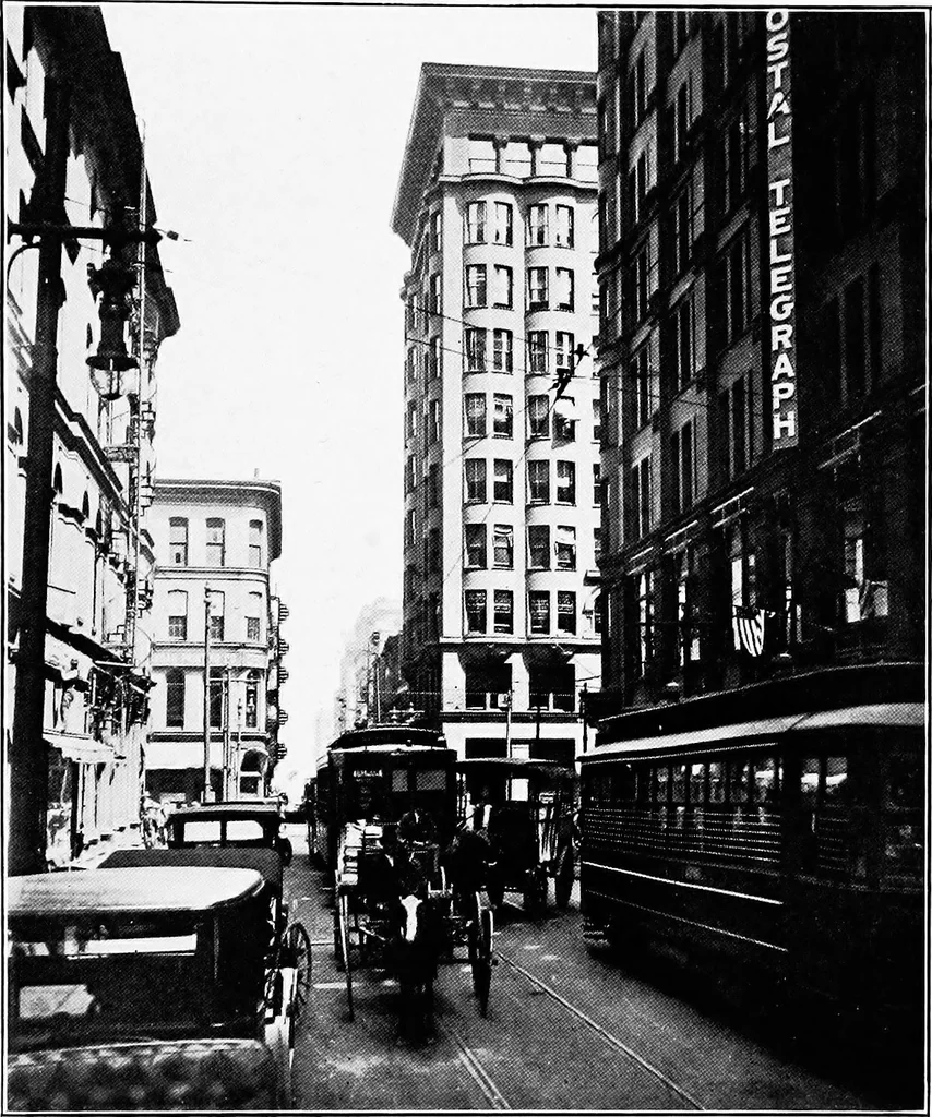 An illustration from Problems of St. Louis, being a description, from the city planning standpoint, of past and present tendencies of growth, with general suggestions for impending issues and necessary future improvements. The City Plan Commission, St. Louis, Mo., Harland Bartholomew, engineer, 1917, leaf 39