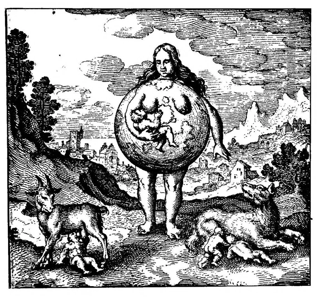 An illustration from Bygone beliefs, being a series of excursions in the byways of thought, 1920, leaf 236