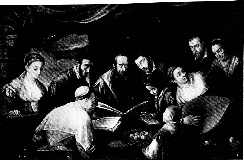 An illustration from The valuable collection of paintings : belonging to Thomas B. Harned, Esq. ... and ... relics of George and Martha Washington and historical china, engraved portraits and views, &c., to be sold ... May 28 and 29, 1917 .., 1917, leaf 35