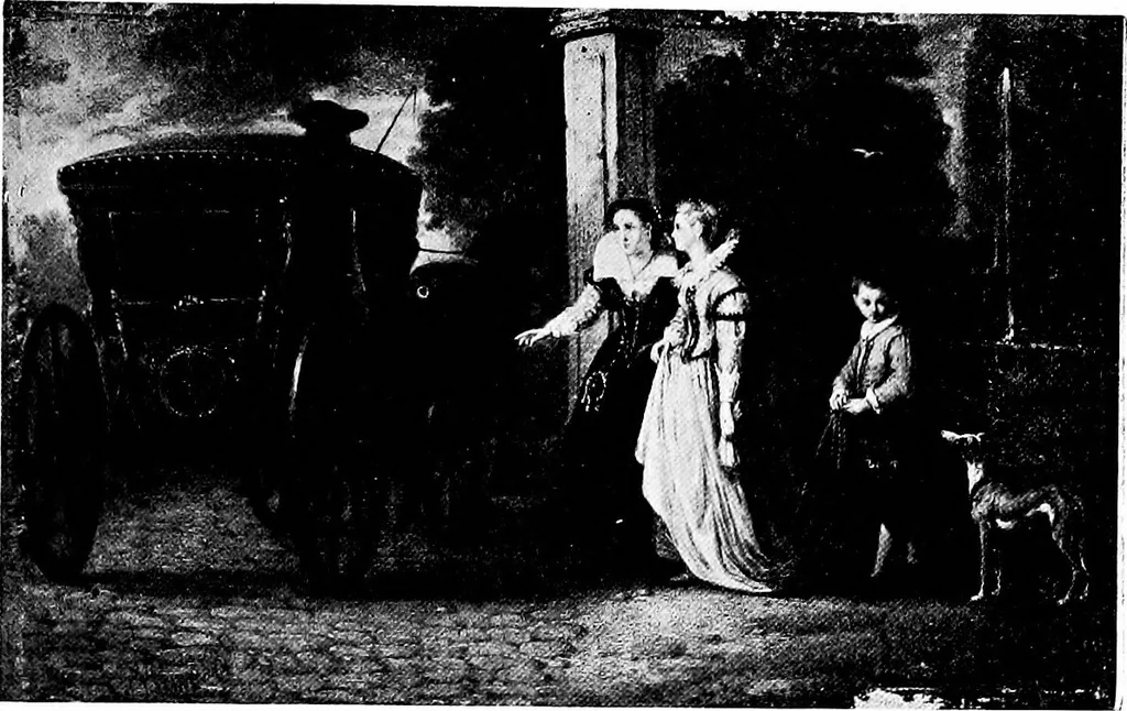 An illustration from The valuable collection of paintings : belonging to Thomas B. Harned, Esq. ... and ... relics of George and Martha Washington and historical china, engraved portraits and views, &c., to be sold ... May 28 and 29, 1917 .., 1917, leaf 48