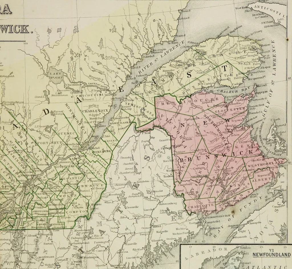 An illustration from New reference atlas for the use of colleges, libraries, families, and counting houses, 1865, leaf 18