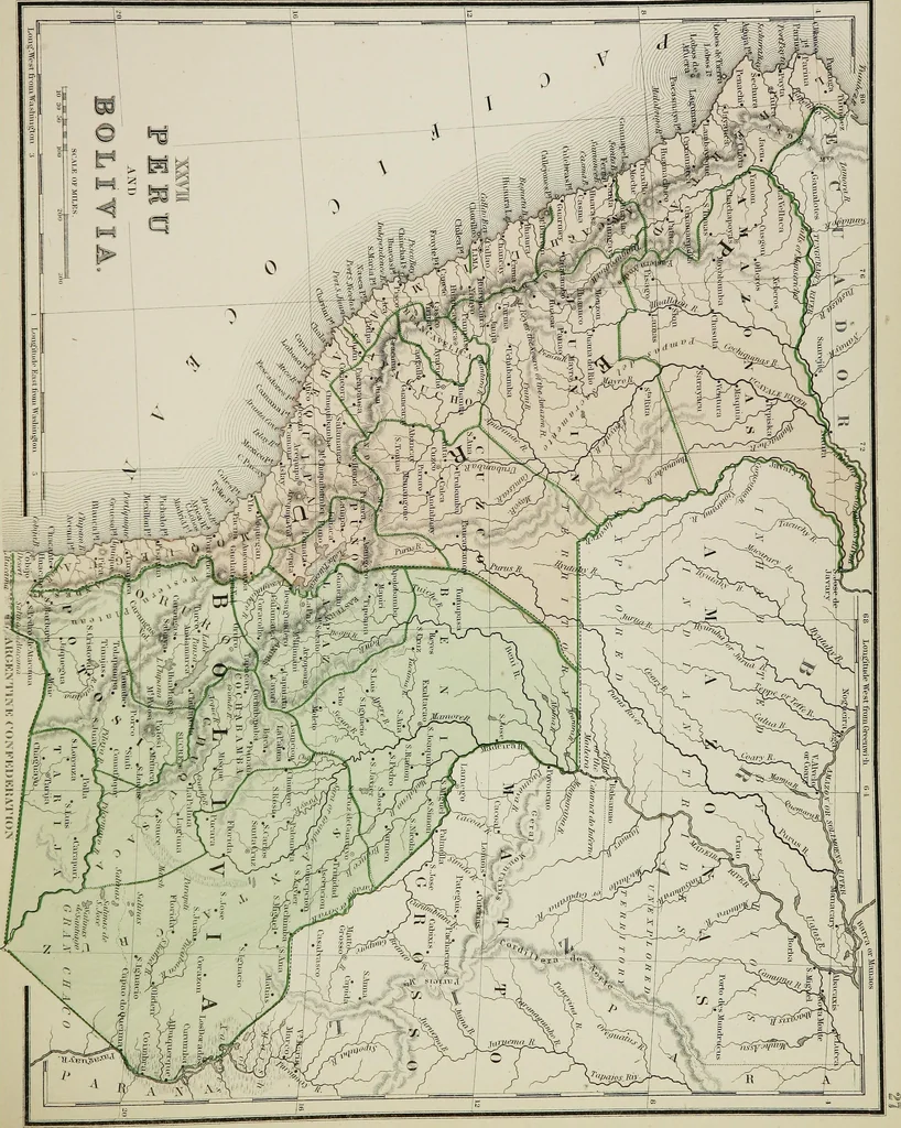 An illustration from New reference atlas for the use of colleges, libraries, families, and counting houses, 1865, leaf 58