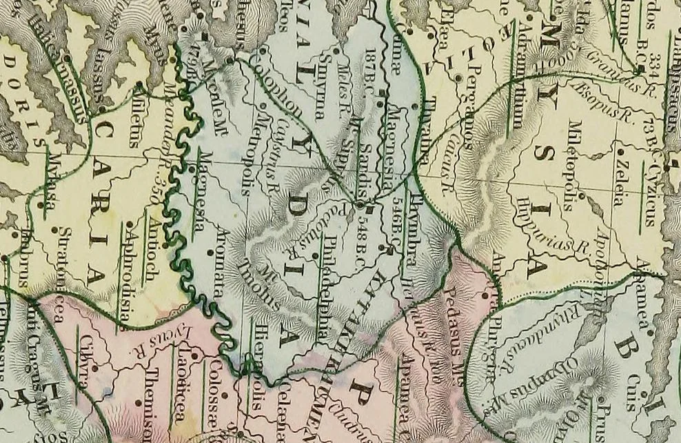 An illustration from New reference atlas for the use of colleges, libraries, families, and counting houses, 1865, leaf 86
