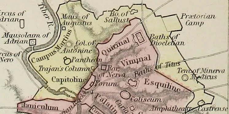 An illustration from New reference atlas for the use of colleges, libraries, families, and counting houses, 1865, leaf 90