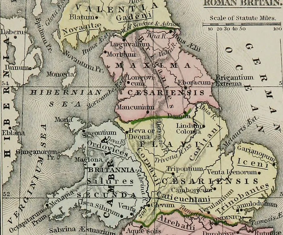 An illustration from New reference atlas for the use of colleges, libraries, families, and counting houses, 1865, leaf 93