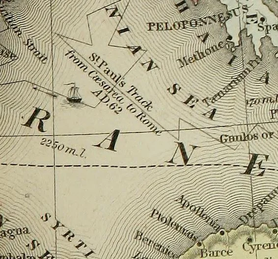 An illustration from New reference atlas for the use of colleges, libraries, families, and counting houses, 1865, leaf 94