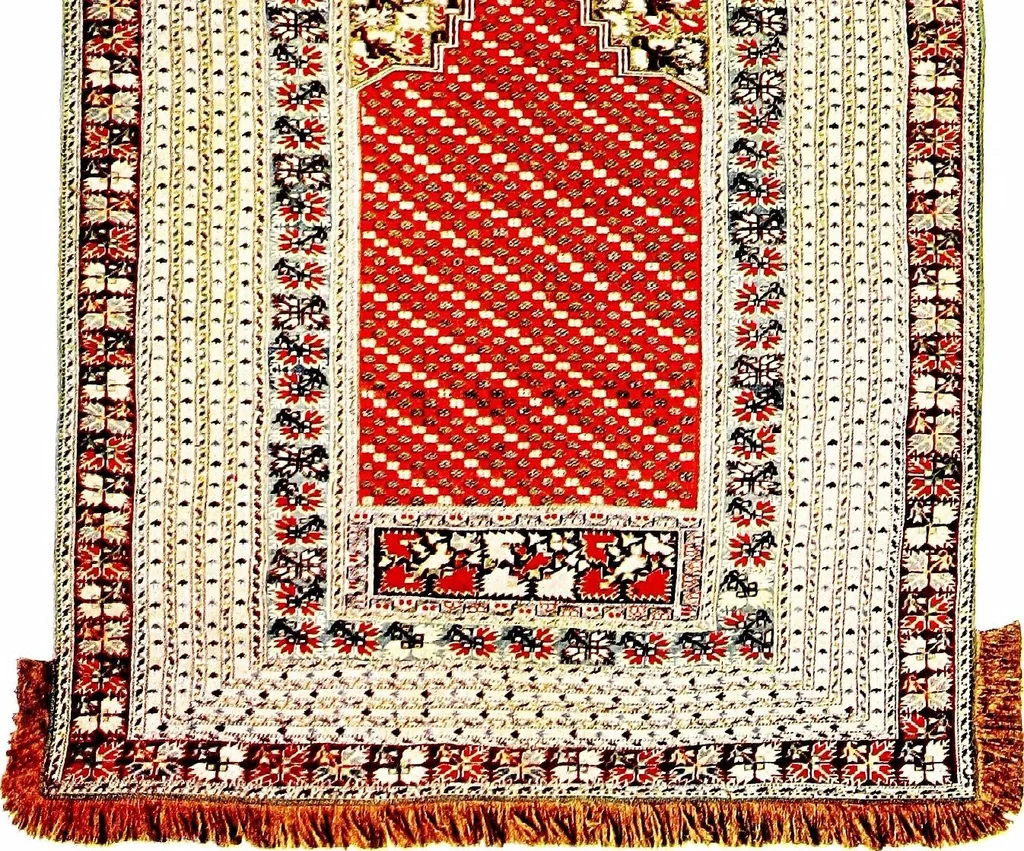 An illustration from Rugs in their native land, 1916, leaf 117