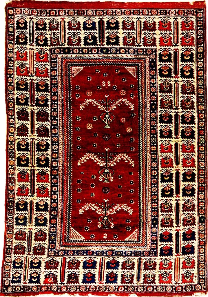 An illustration from Rugs in their native land, 1916, leaf 161