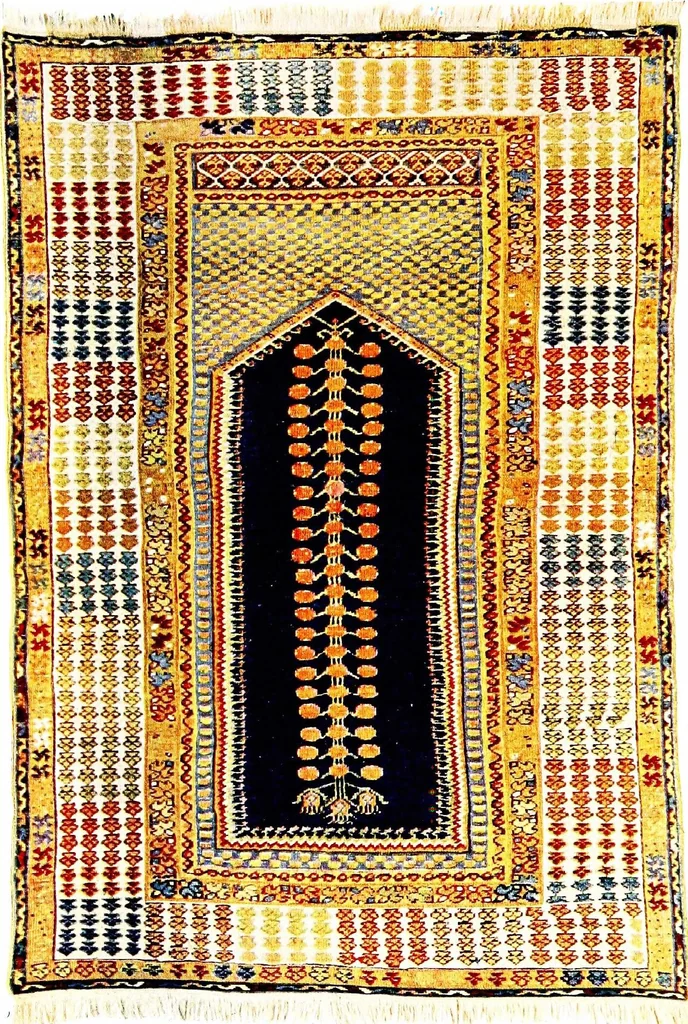 An illustration from Rugs in their native land, 1916, leaf 6