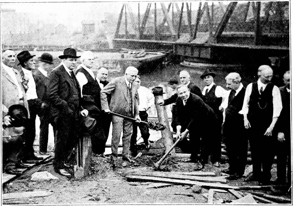 An illustration from Board of Local Improvements : City of Chicago, 1921, leaf 11