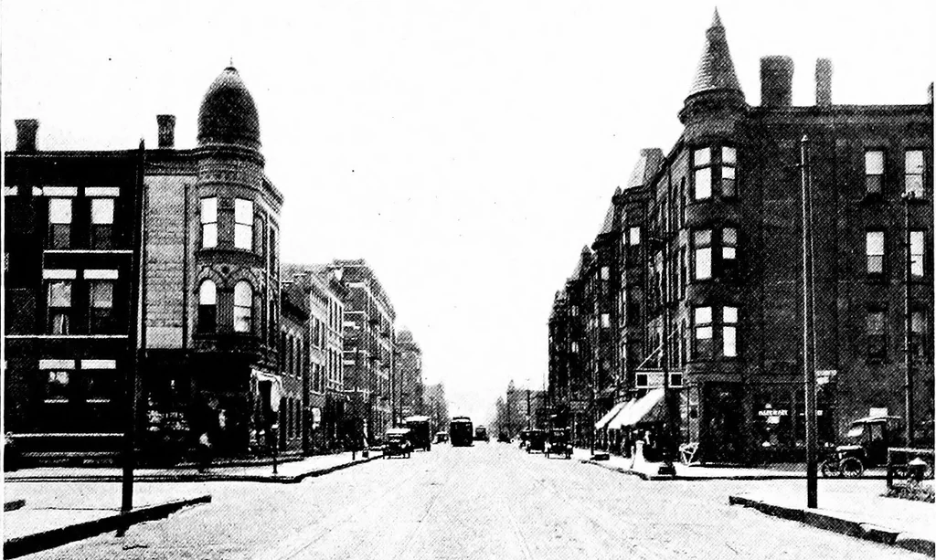An illustration from Board of Local Improvements : City of Chicago, 1921, leaf 12