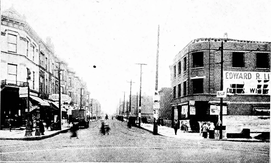 An illustration from Board of Local Improvements : City of Chicago, 1921, leaf 16