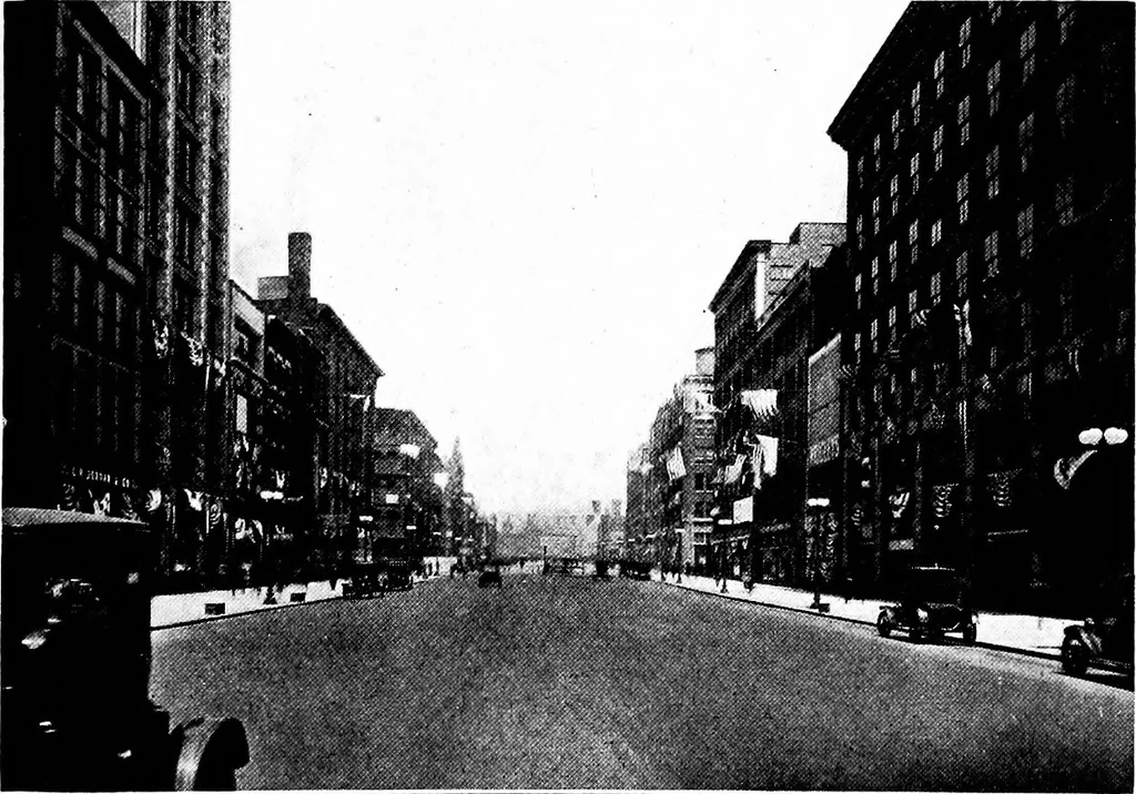 An illustration from Board of Local Improvements : City of Chicago, 1921, leaf 18