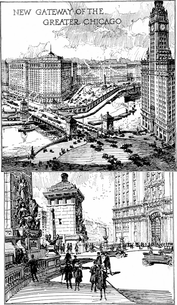 An illustration from Board of Local Improvements : City of Chicago, 1921, leaf 21