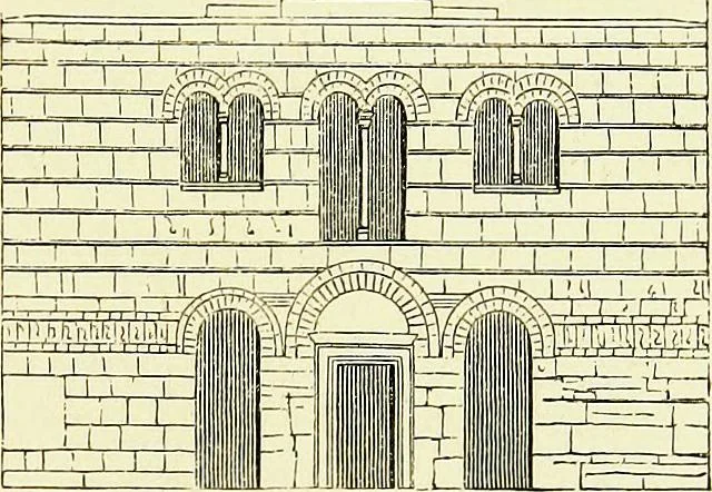 An illustration from A glossary of terms used in Grecian, Roman, Italian, and Gothic architecture, 1845, leaf 100