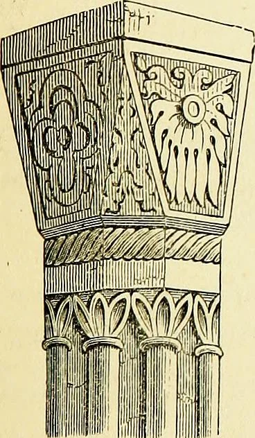 An illustration from A glossary of terms used in Grecian, Roman, Italian, and Gothic architecture, 1845, leaf 100