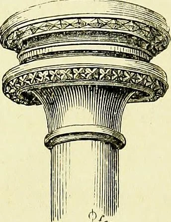 An illustration from A glossary of terms used in Grecian, Roman, Italian, and Gothic architecture, 1845, leaf 107