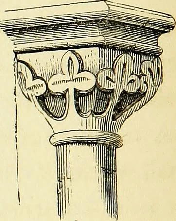 An illustration from A glossary of terms used in Grecian, Roman, Italian, and Gothic architecture, 1845, leaf 107