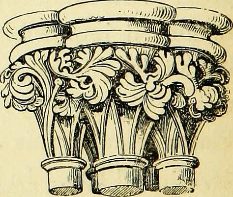 An illustration from A glossary of terms used in Grecian, Roman, Italian, and Gothic architecture, 1845, leaf 107