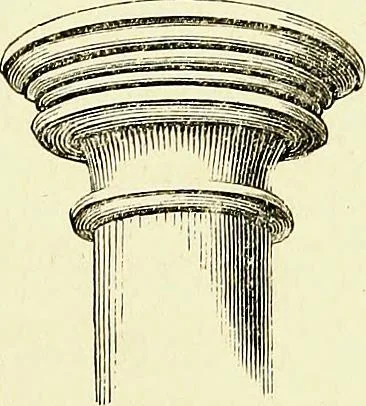 An illustration from A glossary of terms used in Grecian, Roman, Italian, and Gothic architecture, 1845, leaf 108