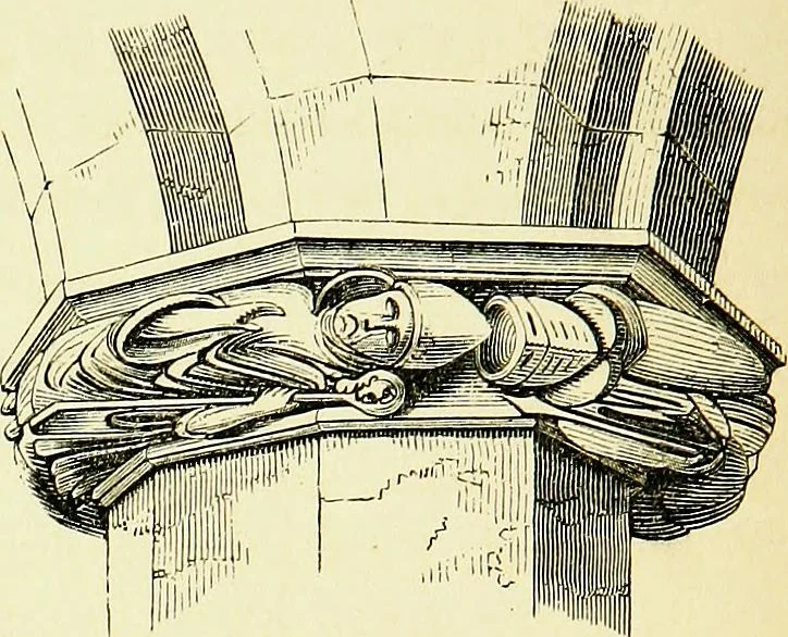 An illustration from A glossary of terms used in Grecian, Roman, Italian, and Gothic architecture, 1845, leaf 109