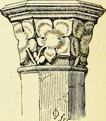 An illustration from A glossary of terms used in Grecian, Roman, Italian, and Gothic architecture, 1845, leaf 109