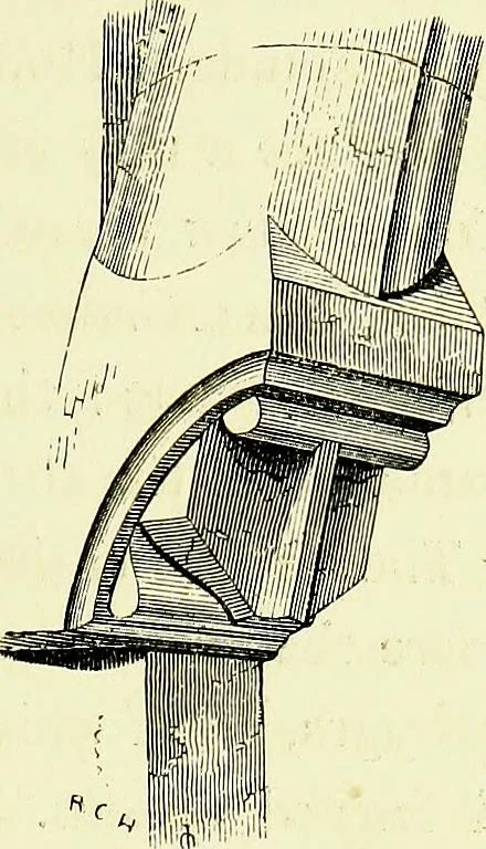 An illustration from A glossary of terms used in Grecian, Roman, Italian, and Gothic architecture, 1845, leaf 134