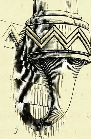 An illustration from A glossary of terms used in Grecian, Roman, Italian, and Gothic architecture, 1845, leaf 134