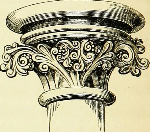 An illustration from A glossary of terms used in Grecian, Roman, Italian, and Gothic architecture, 1845, leaf 177