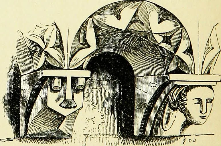 An illustration from A glossary of terms used in Grecian, Roman, Italian, and Gothic architecture, 1845, leaf 177