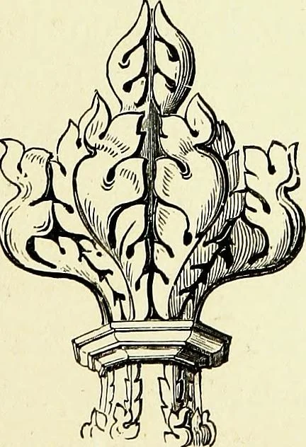 An illustration from A glossary of terms used in Grecian, Roman, Italian, and Gothic architecture, 1845, leaf 186