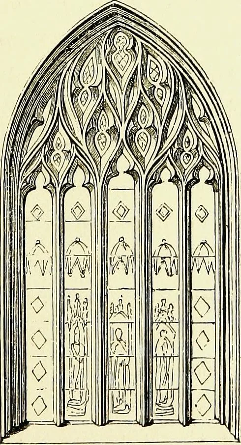 An illustration from A glossary of terms used in Grecian, Roman, Italian, and Gothic architecture, 1845, leaf 188